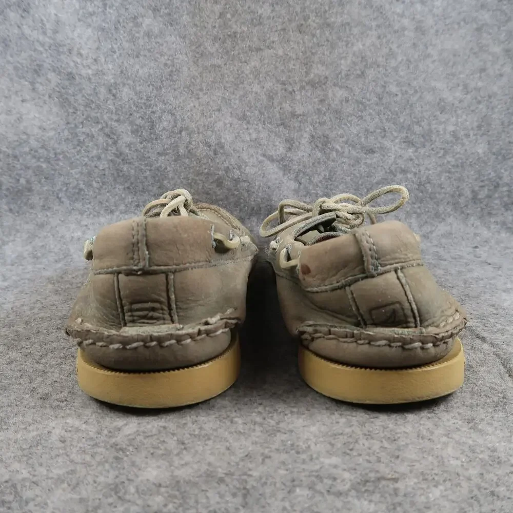 Sperry Boat Shoes Mens 10.5 Casual Leather Moc Toe 2 Eye Dock Sneaker Classic
